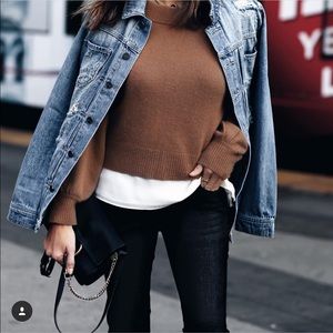 Dear John denim jacket with distressed details S